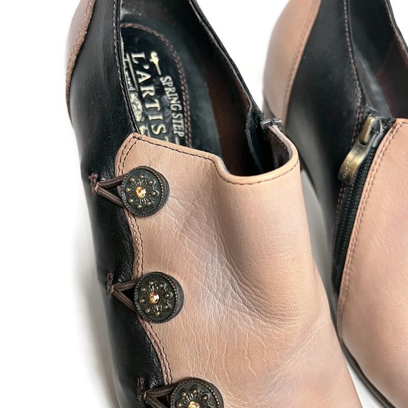 L’Artiste Spring Step Greentea Ankle Booties Size 41 EU - Picture 8 of 10